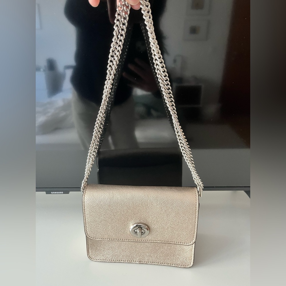 Gold Coach Bag (excellent condition)